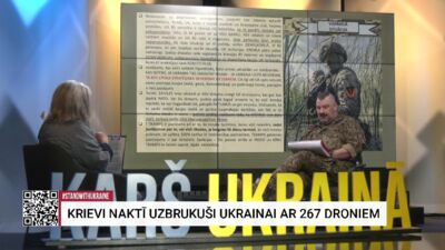 Jānis Slaidiņš: Krievi gatavojas, lai pēc iespējas vairāk okupētu Ukrainas teritorijas