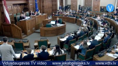 2Jēkabpils jaunieši Saeimā rosina pārmaiņas vēlēšanu sistēmā