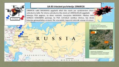 19.05.2026 Aktuālais par karadarbību Ukrainā 2. daļa