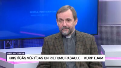 Jānis Vanags: Vajadzība pēc baznīcas vēsts šobrīd ir lielāka nekā jebkad