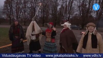 Ierasto mieru Biržos pārtrauc maskoti ciemiņi