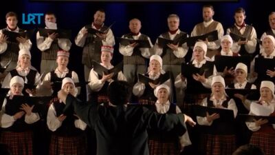 Jauktais koris "Latgale" svin 60. jubileju