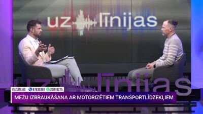"Rīgas meži" valdes loceklis: Strādājam pie sadarbības ar motobraucēju kopienu