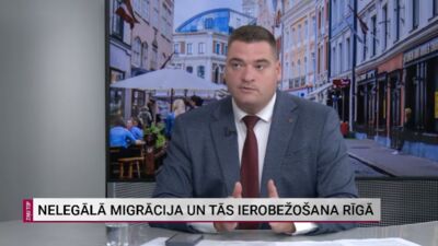 Edvards Ratnieks par nelegālo migrāciju un tās ierobežošanu Rīgā
