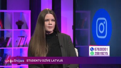 Latvijas Studentu apvienības prezidente par stipendiju apmēru studējošajiem
