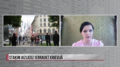 Jūlijas Stepaņenko komentārs par aizliegumu Rīgas mēram iebraukt Krievijā