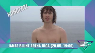 20.05.2018 James Blunt koncerts Arēnā Rīga