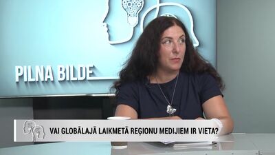 Ivonna Plaude par politisko mediju izstrādājumu centieniem iespraukties reģionu mediju vidū
