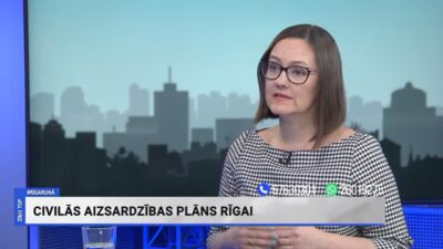 Ozola par civilās aizsardzības plānu Rīgai:Pieprasījums pēc informācijas no iedzīvotājiem ir spēcīgs