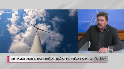 Cik pamatotas ir sabiedrības bažas par vēja parku attīstību?