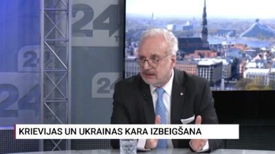 Egils Levits: Uz Amerikas rīcību īsti paļauties vairs nevar - Eiropai ir jābūt pašpietiekamai