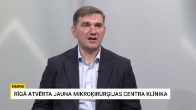 Aivars Tihonovs: Varam sašūt mazākos asinsvadus, sēklvadus, limfvadus