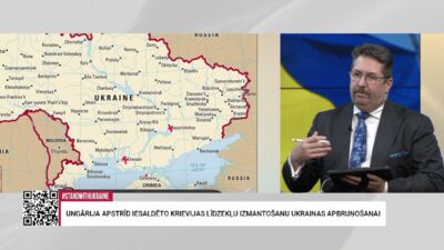 Igors Rajevs izklāsta situāciju Ukrainas frontē