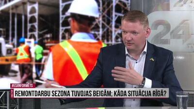 Edvards Smiltēns par nepabeigtajiem remontdarbiem Rīgā un būvniecības projektu sadārdzinājumu