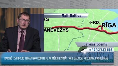 Tālis Linkaits par "Rail Baltica": Ja negrib risināt problēmas, tad veido darba grupas