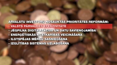 Ārvalstu investoru ieskatā Latvijā notiek mērens haoss