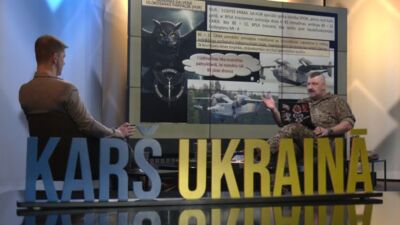 Ukrainas speciālo spēku vienība ar BPLA iznicināja trīs Krievijas helikopterus MI-8
