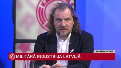 Andris Bite par Latvijas militāro industriju un eksportu