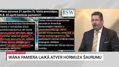 18.04.2026 Par karu Ukrainā ar Igoru Rajevu 2. daļa