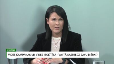 Agita Baltbārde: Atkritumu šķirošana ir mazliet intīms process
