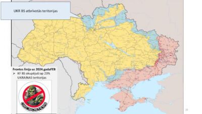 Ukrainas BS atbrīvotās teritorijas