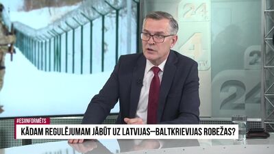 Ainars Latkovskis par Baltkrievijas robežu: Situācija ir nopietna