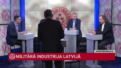 Diskusija par militāro krājumu veidošanu Latvijā