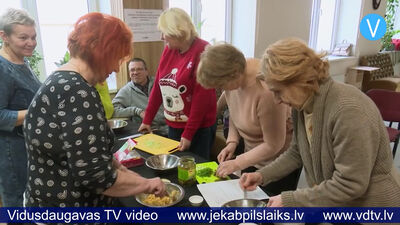 Līvānu novada iedzīvotāji piedalās veselīga uztura nodarbībās
