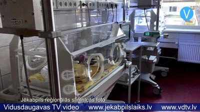 Jēkabpils reģionālajai slimnīcai jauni inkubatori jaundzimušajiem