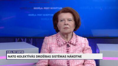 Vīķe-Freiberga: Tramps ir konstitucionāls melis