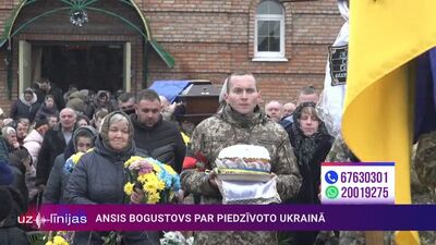 Ansis Bogustovs par piedzīvoto Ukrainā: Vienā dienā notika apmēram piecas bēres