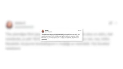 Kossovičs: Brīvdienās ieejot "Twitterī", šķita, ka esam dzērāju sabiedrība