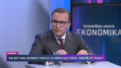 Paulis Iļjenkovs par sankciju apiešanu: Mūsu muita ir paveikusi kolosālu darbu