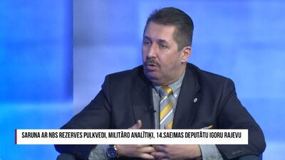 Igors Rajevs komentē konfliktsituāciju ar aizsardzības ministru