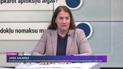 Salmiņa: Skaidras naudas apritei nav ierobežojumu, ierobežojumi ir attiecībā uz darījumu veikšanu