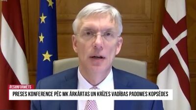 Speciālizlaidums: Preses konference pēc MK ārkārtas un Krīzes vadības padomes kopsēdes