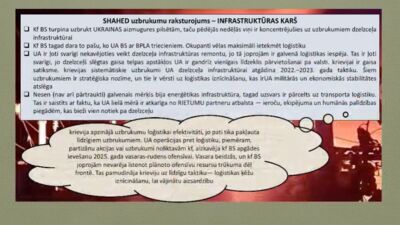 "Shahed" uzbrukumu raksturojums - infrastruktūras karš