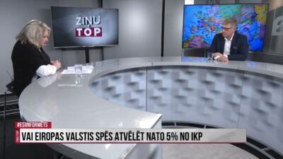 Vai Eiropas valstis spēs atvēlēt NATO 5% no IKP?