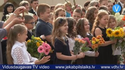 Jēkabpils novadā jaunais mācību gads sākas ar bažām par gaidāmajām izmaiņām skolu tīklā