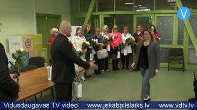 Jēkabpilī sveic jaunus studentus un ārstus, tomēr darba roku trūkums saglabājas.