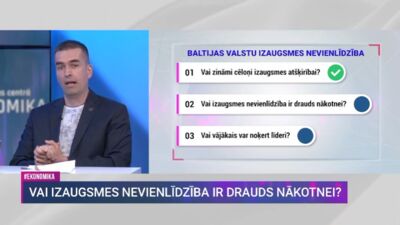 Vai izaugsmes nevienlīdzība ir drauds nākotnei?
