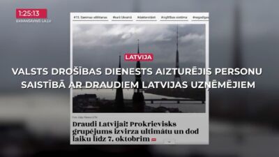 17.09.2026 TV24 SVARĪGAIS 3 MINŪTĒS 19.00