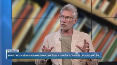 Vārpiņš: Jāprot šo naudu lietderīgi izmantot, nevis ražojot saldējumu, bet ražojot patronas