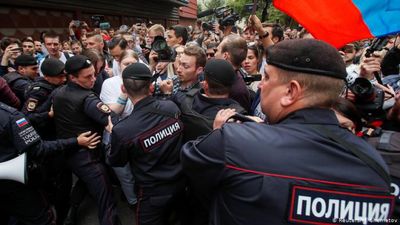 Maskavā norisinājušies protesti par pilsētas domes vēlēšanām