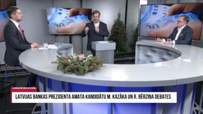 18.12.2024 Latvijas Bankas prezidenta amatu kandidātu debates 2. daļa