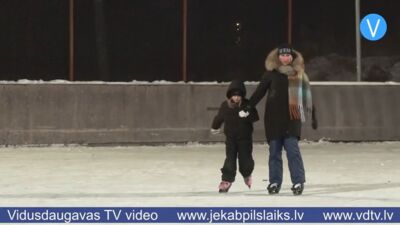 Tauta ziņo par nepilnībām Pils mikrorajona slidotavā