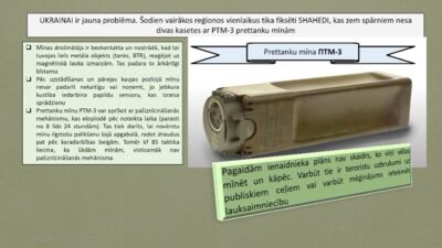 Okupantu "Shahed" droni nes jaunu problēmu Ukrainas spēkiem