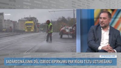 Didzis Šmits par Rīgas tiltu uzturēšanu: Negribu neko sliktu domāt, bet..