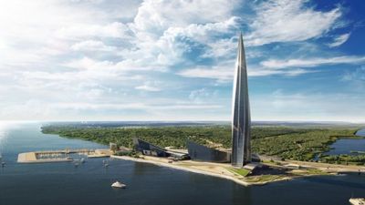 Sanktpēterburgā pabeigta augstākā celtne Eiropā