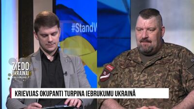 Kāpēc Slaidiņš Ukrainas pilsētas izrunā ukrainiski, bet Rajevs ne?